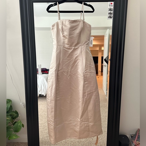 Reformation Kayden Dress - Champagne - Picture 3 of 5
